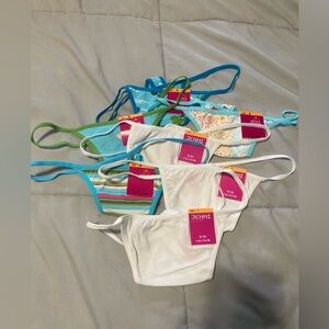 Jenni String Bikini 7 pairs NWT